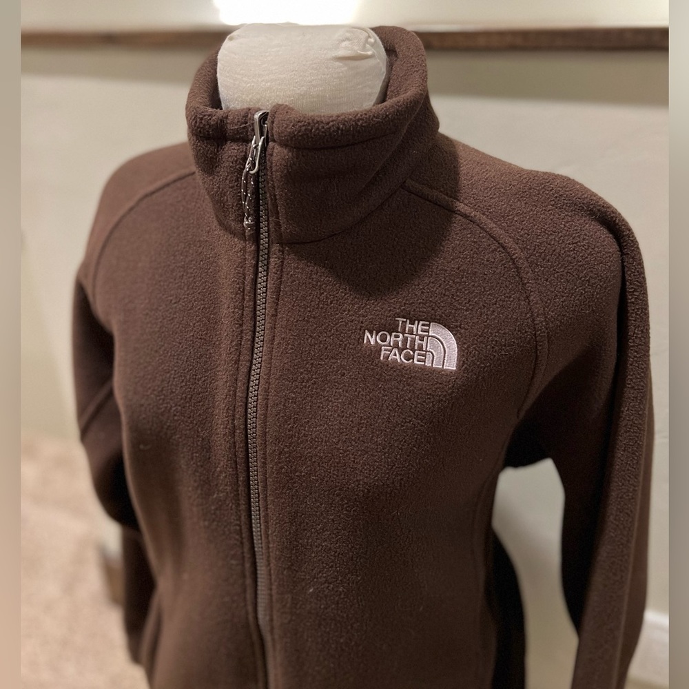 The North Face Brown Fleece Jacket - Like New